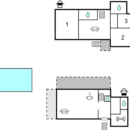 Holiday home In With Kitchen Krsan